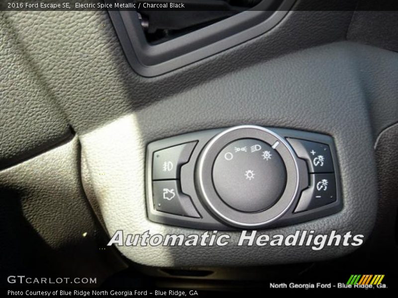 Electric Spice Metallic / Charcoal Black 2016 Ford Escape SE