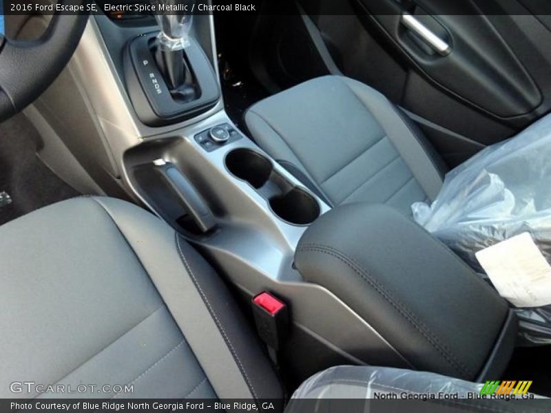 Electric Spice Metallic / Charcoal Black 2016 Ford Escape SE