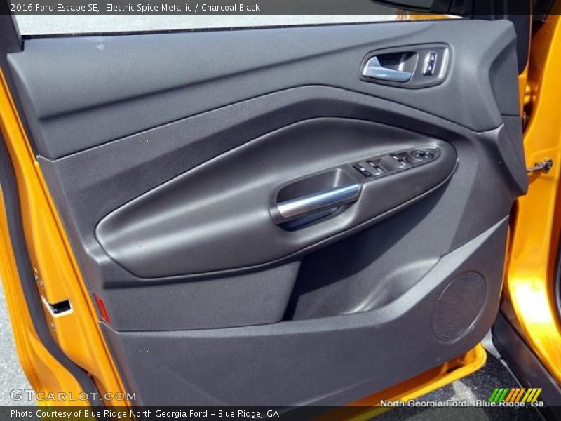 Electric Spice Metallic / Charcoal Black 2016 Ford Escape SE
