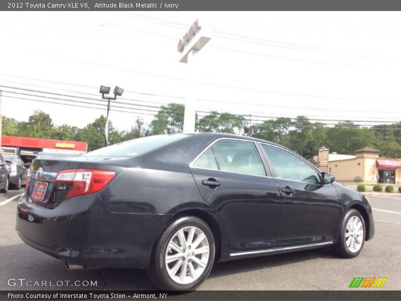 Attitude Black Metallic / Ivory 2012 Toyota Camry XLE V6