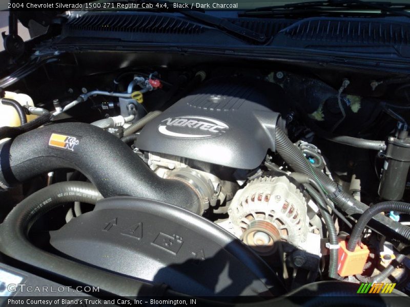 Black / Dark Charcoal 2004 Chevrolet Silverado 1500 Z71 Regular Cab 4x4