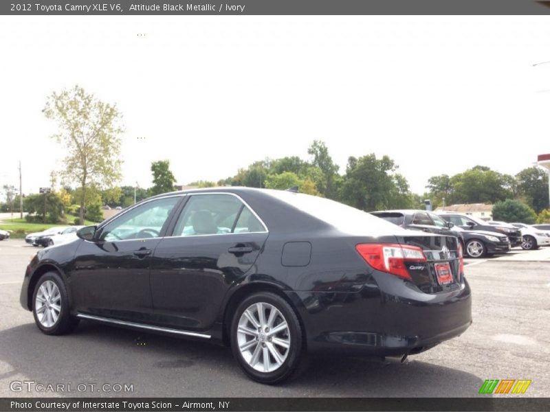 Attitude Black Metallic / Ivory 2012 Toyota Camry XLE V6
