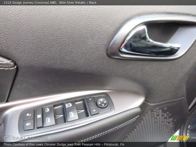 Billet Silver Metallic / Black 2016 Dodge Journey Crossroad AWD