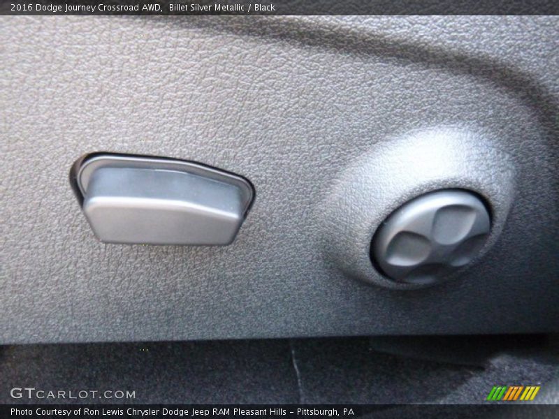 Billet Silver Metallic / Black 2016 Dodge Journey Crossroad AWD