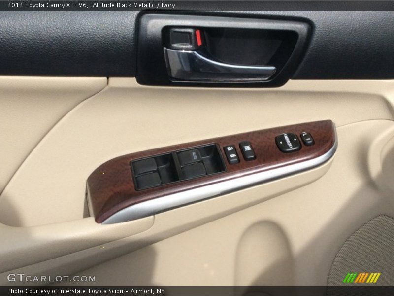 Attitude Black Metallic / Ivory 2012 Toyota Camry XLE V6