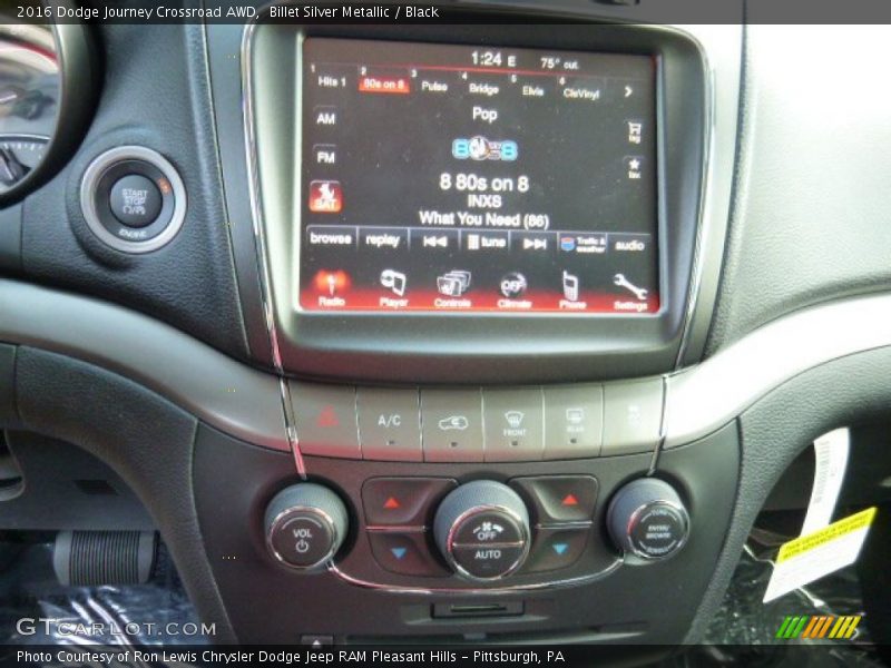 Billet Silver Metallic / Black 2016 Dodge Journey Crossroad AWD