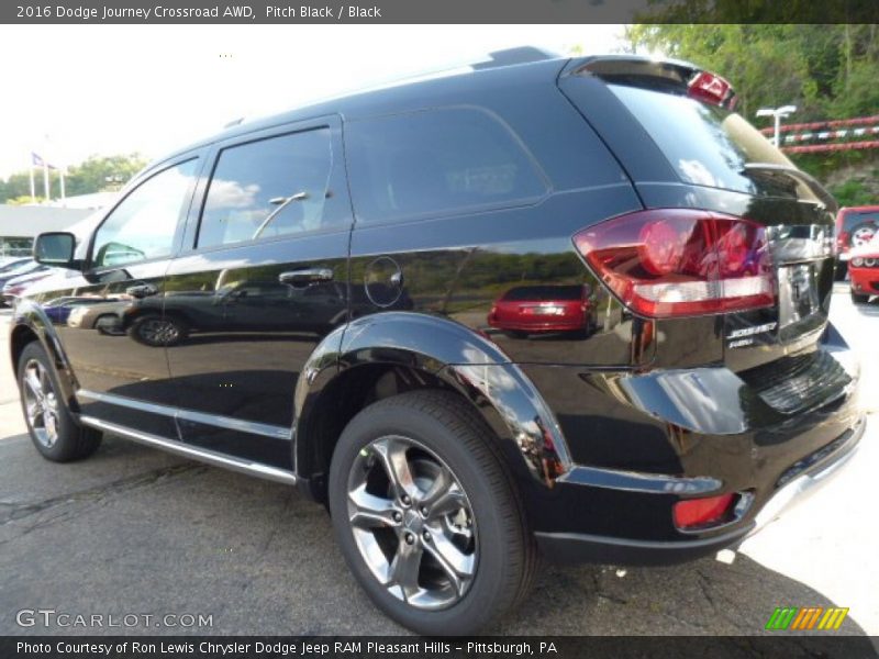 Pitch Black / Black 2016 Dodge Journey Crossroad AWD