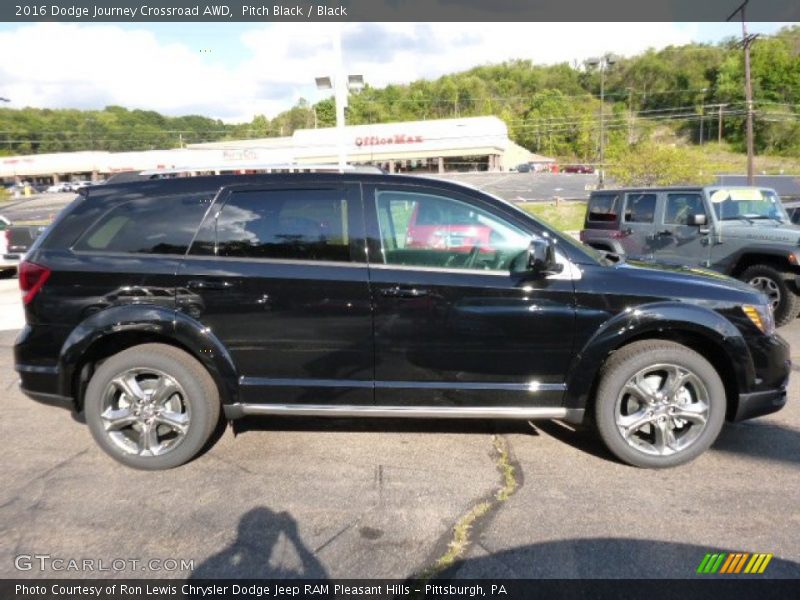 Pitch Black / Black 2016 Dodge Journey Crossroad AWD