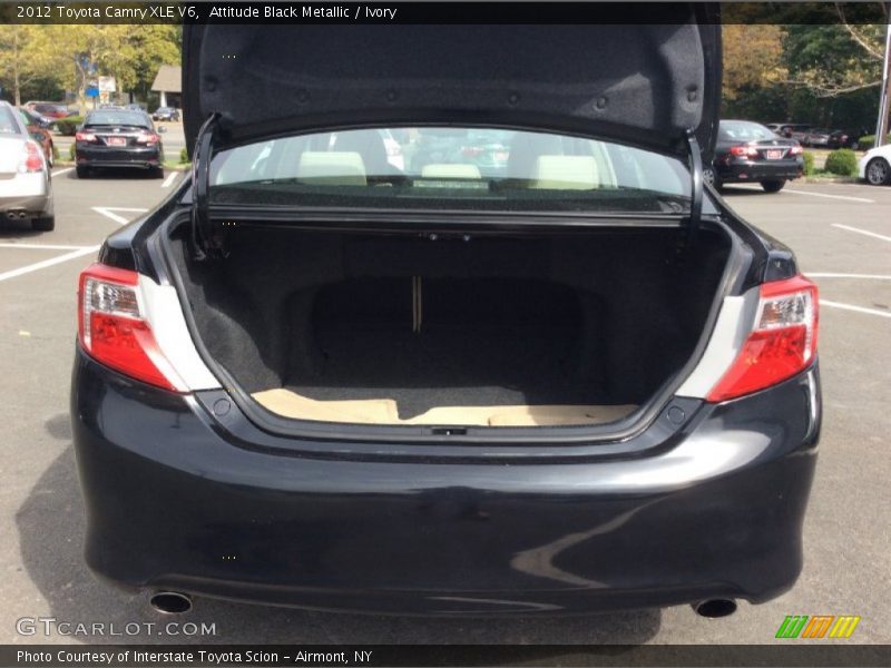 Attitude Black Metallic / Ivory 2012 Toyota Camry XLE V6