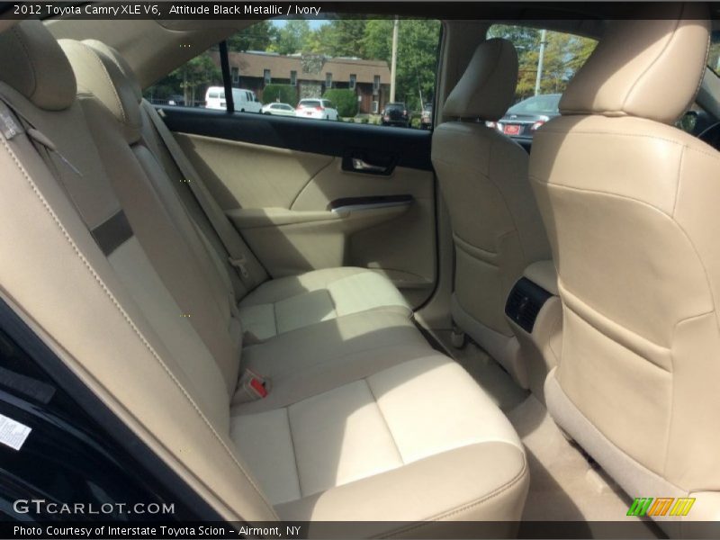 Attitude Black Metallic / Ivory 2012 Toyota Camry XLE V6