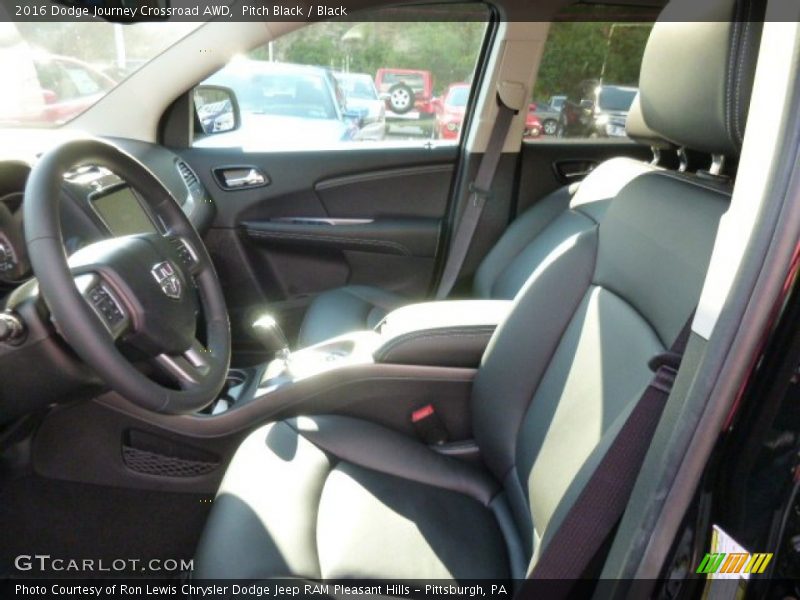 Pitch Black / Black 2016 Dodge Journey Crossroad AWD