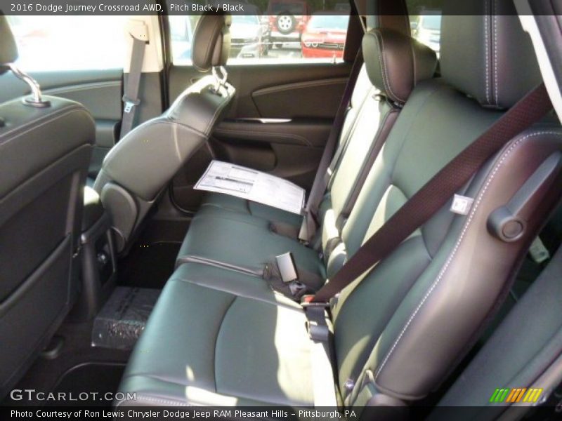 Pitch Black / Black 2016 Dodge Journey Crossroad AWD