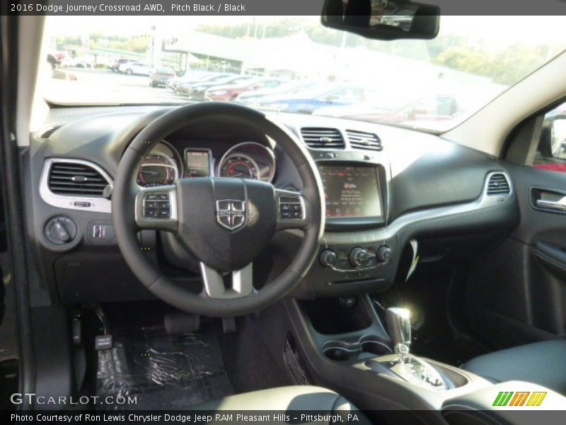 Pitch Black / Black 2016 Dodge Journey Crossroad AWD