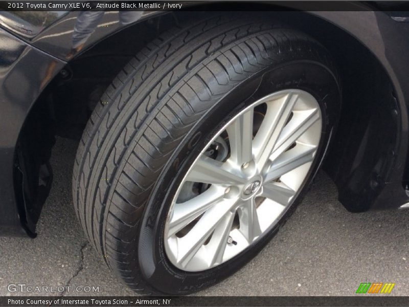 Attitude Black Metallic / Ivory 2012 Toyota Camry XLE V6