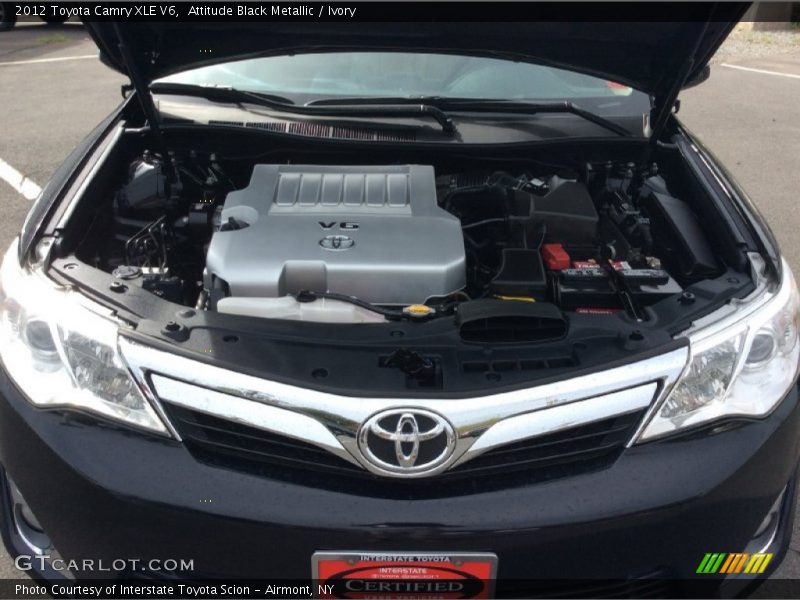 Attitude Black Metallic / Ivory 2012 Toyota Camry XLE V6
