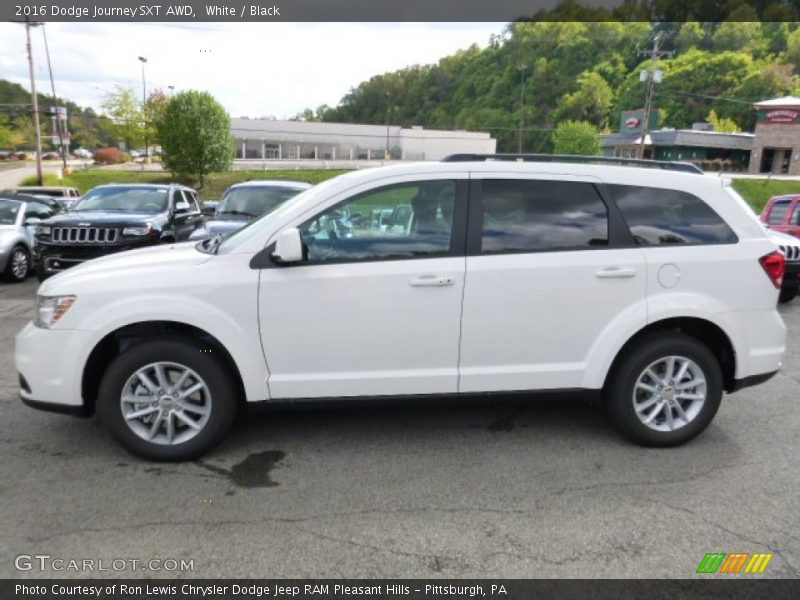  2016 Journey SXT AWD White