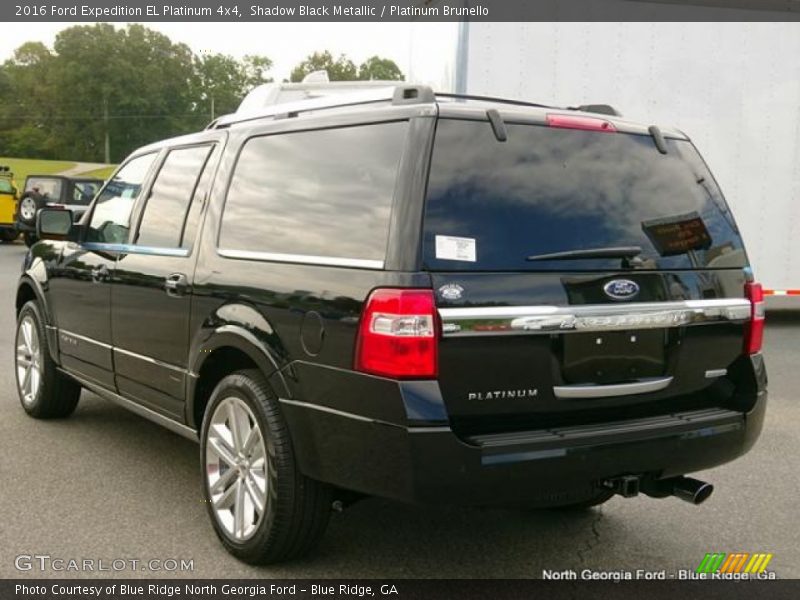 Shadow Black Metallic / Platinum Brunello 2016 Ford Expedition EL Platinum 4x4