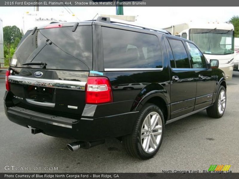 Shadow Black Metallic / Platinum Brunello 2016 Ford Expedition EL Platinum 4x4