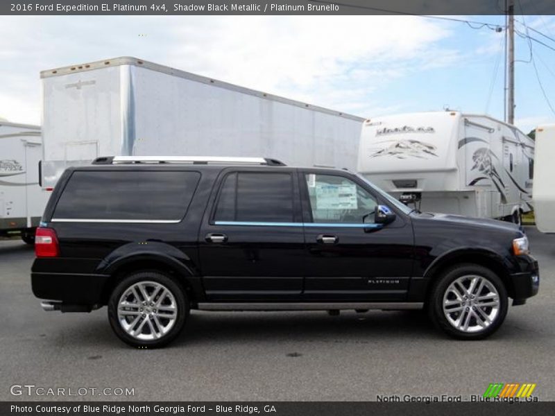 Shadow Black Metallic / Platinum Brunello 2016 Ford Expedition EL Platinum 4x4