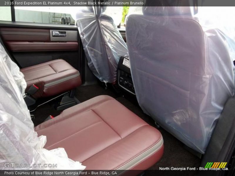 Shadow Black Metallic / Platinum Brunello 2016 Ford Expedition EL Platinum 4x4