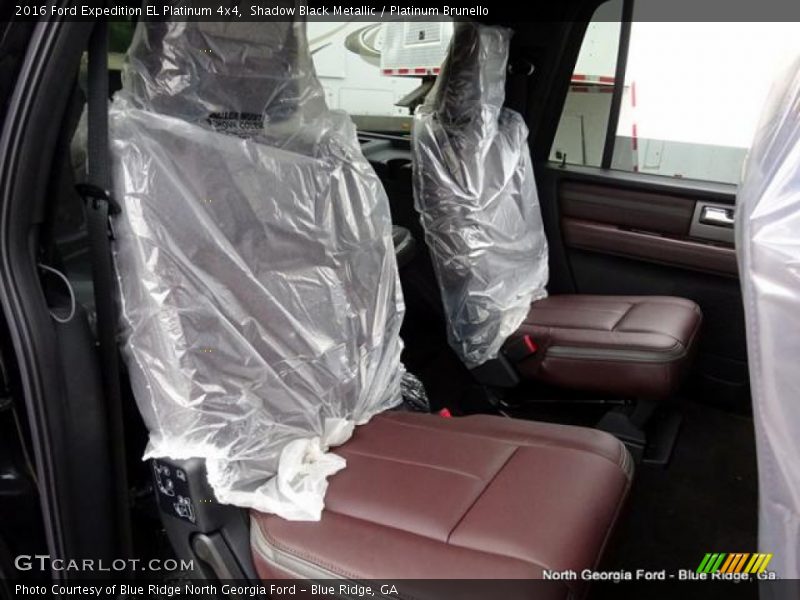 Shadow Black Metallic / Platinum Brunello 2016 Ford Expedition EL Platinum 4x4