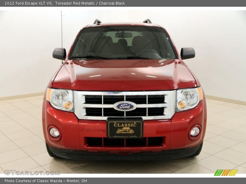 Toreador Red Metallic / Charcoal Black 2012 Ford Escape XLT V6