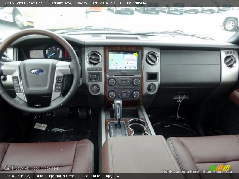 Shadow Black Metallic / Platinum Brunello 2016 Ford Expedition EL Platinum 4x4
