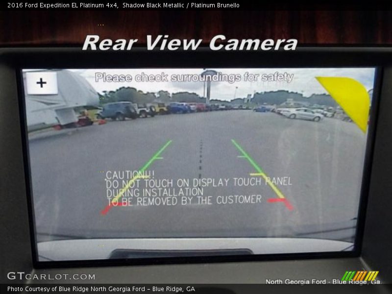 Shadow Black Metallic / Platinum Brunello 2016 Ford Expedition EL Platinum 4x4