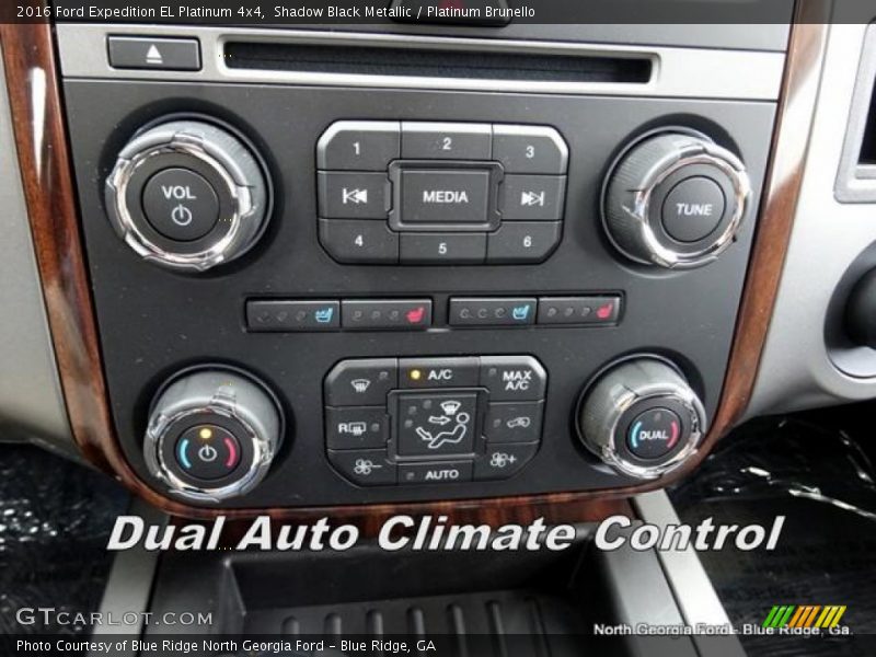 Shadow Black Metallic / Platinum Brunello 2016 Ford Expedition EL Platinum 4x4
