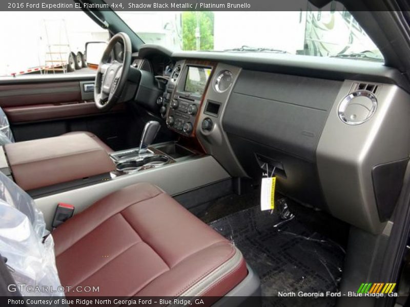 Shadow Black Metallic / Platinum Brunello 2016 Ford Expedition EL Platinum 4x4