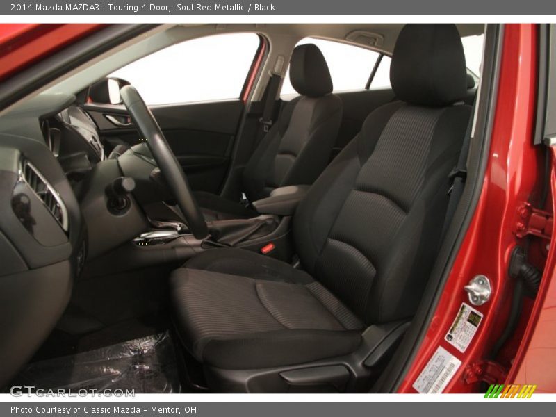 Soul Red Metallic / Black 2014 Mazda MAZDA3 i Touring 4 Door