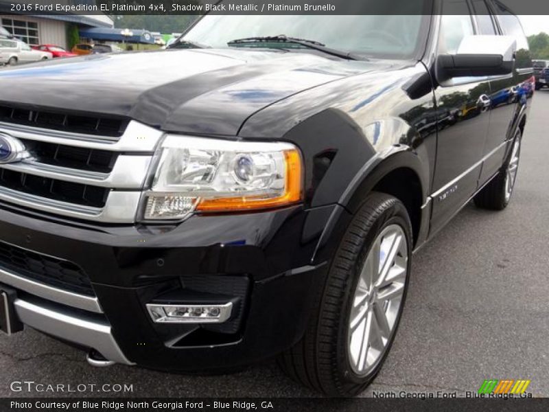 Shadow Black Metallic / Platinum Brunello 2016 Ford Expedition EL Platinum 4x4