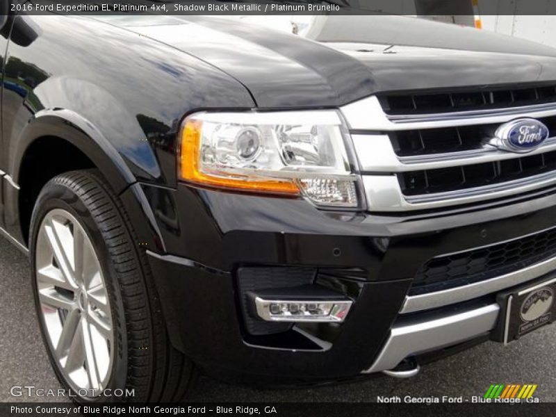 Shadow Black Metallic / Platinum Brunello 2016 Ford Expedition EL Platinum 4x4
