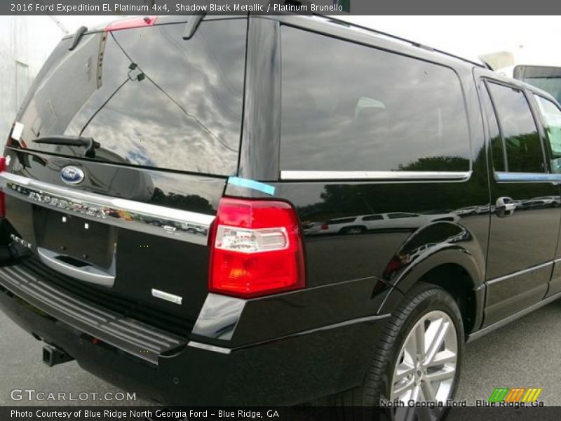 Shadow Black Metallic / Platinum Brunello 2016 Ford Expedition EL Platinum 4x4
