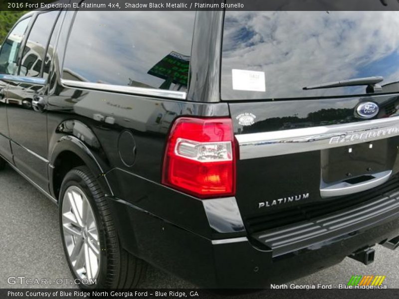 Shadow Black Metallic / Platinum Brunello 2016 Ford Expedition EL Platinum 4x4