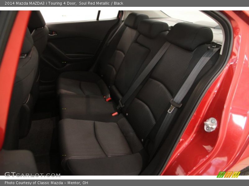 Soul Red Metallic / Black 2014 Mazda MAZDA3 i Touring 4 Door