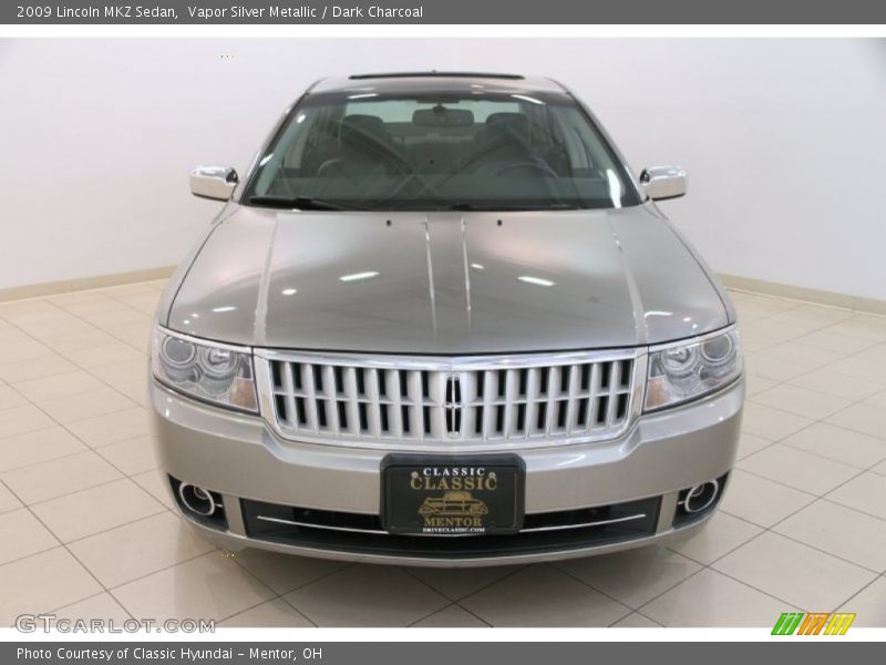 Vapor Silver Metallic / Dark Charcoal 2009 Lincoln MKZ Sedan