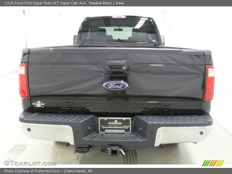 Shadow Black / Steel 2016 Ford F250 Super Duty XLT Super Cab 4x4