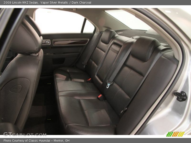Vapor Silver Metallic / Dark Charcoal 2009 Lincoln MKZ Sedan