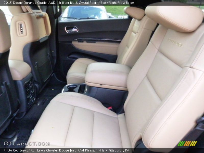 Rear Seat of 2015 Durango Citadel AWD