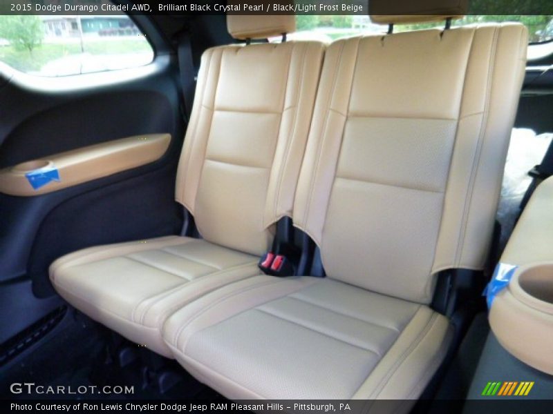 Rear Seat of 2015 Durango Citadel AWD