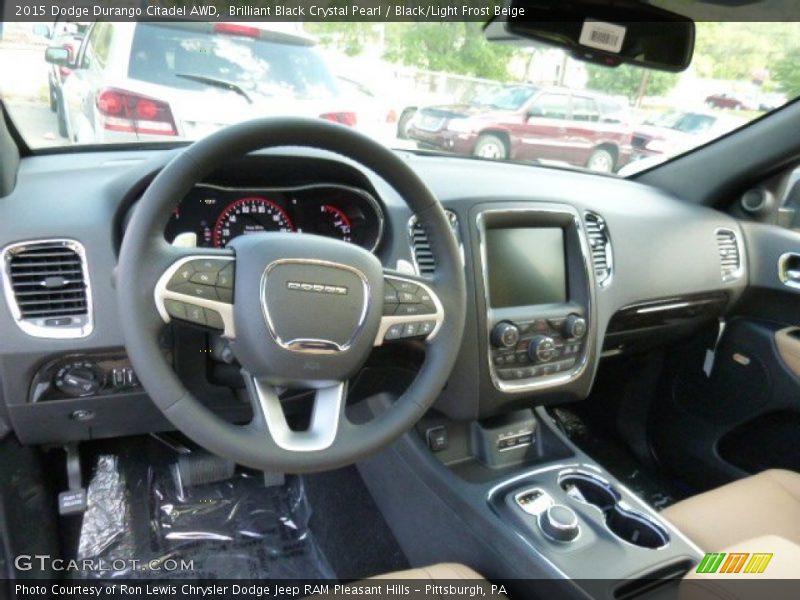 Dashboard of 2015 Durango Citadel AWD