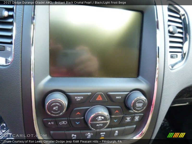 Controls of 2015 Durango Citadel AWD