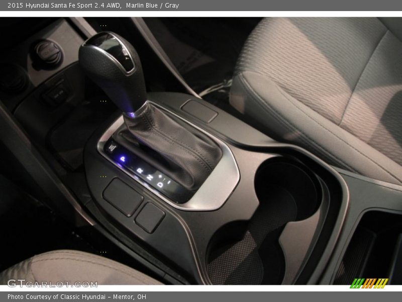 Marlin Blue / Gray 2015 Hyundai Santa Fe Sport 2.4 AWD