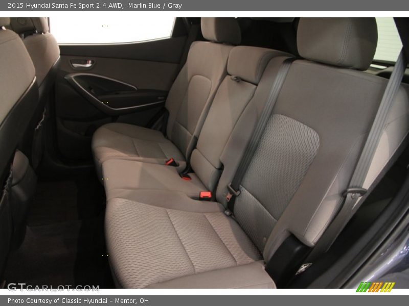 Marlin Blue / Gray 2015 Hyundai Santa Fe Sport 2.4 AWD
