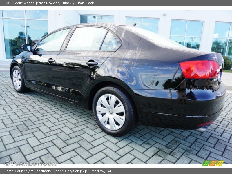 Black / Titan Black 2014 Volkswagen Jetta SE Sedan