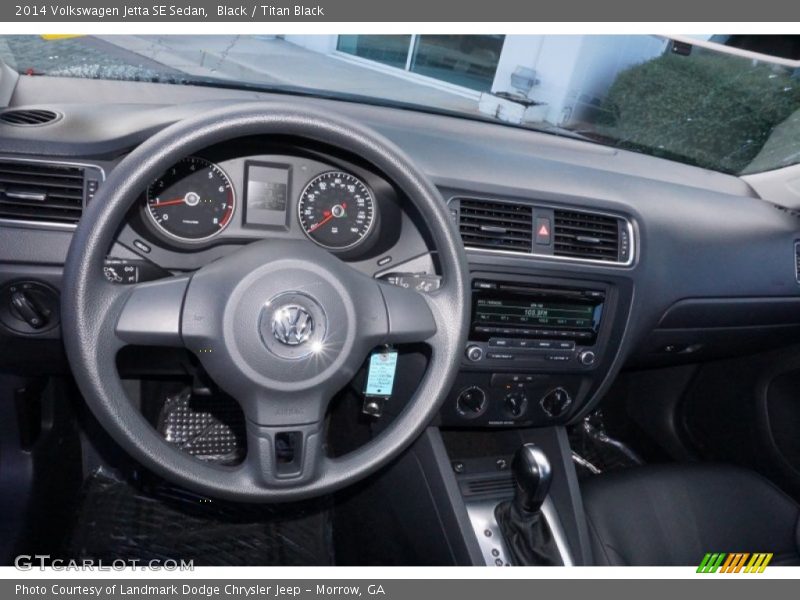 Black / Titan Black 2014 Volkswagen Jetta SE Sedan