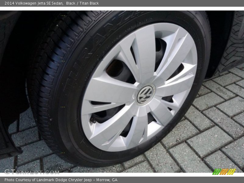Black / Titan Black 2014 Volkswagen Jetta SE Sedan