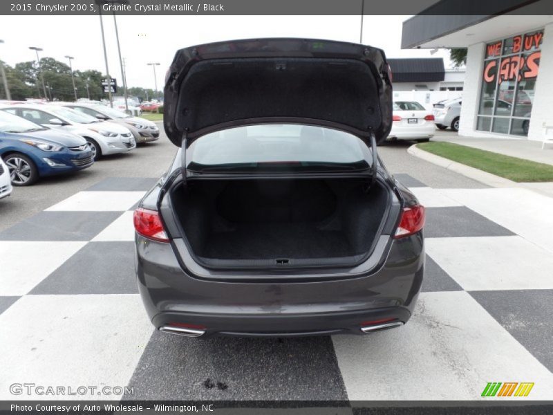 Granite Crystal Metallic / Black 2015 Chrysler 200 S