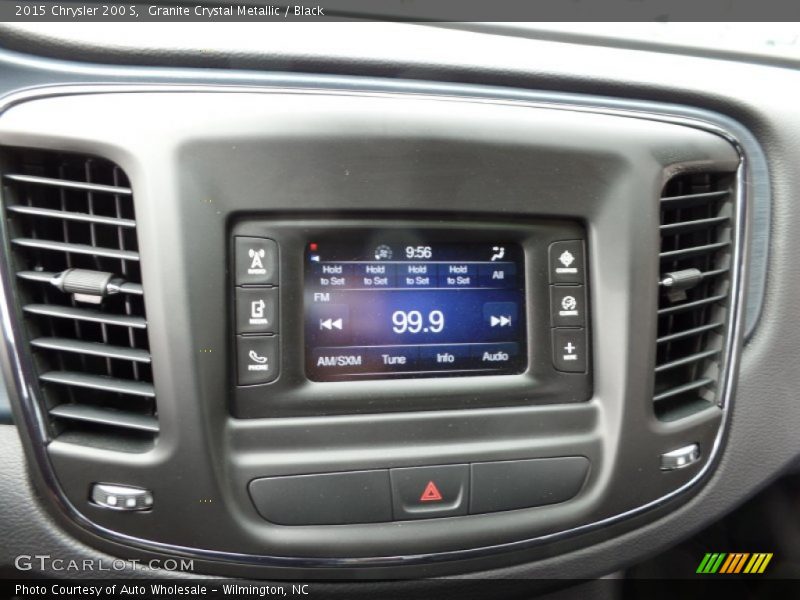 Granite Crystal Metallic / Black 2015 Chrysler 200 S